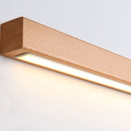 Linear Wood Glow Wall Lamp