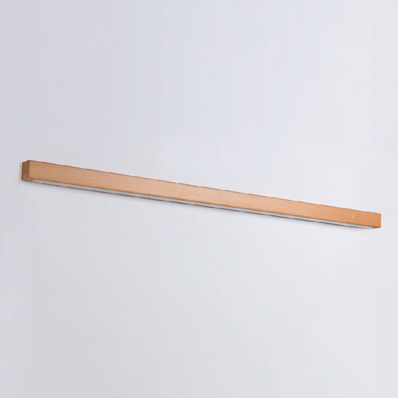 Linear Wood Glow Wall Lamp