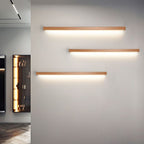Linear Wood Glow Wall Lamp
