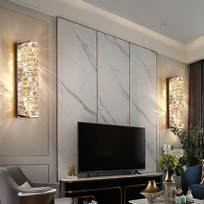 Crystal Elegance Wall Light