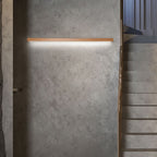 Linear Wood Glow Wall Lamp
