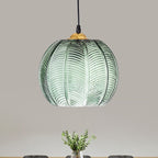 Nordic Serenity Glass Pendant Light