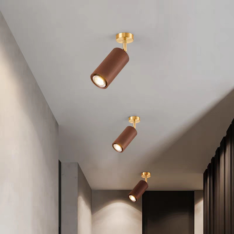 Wooden Radiance LED Track Light