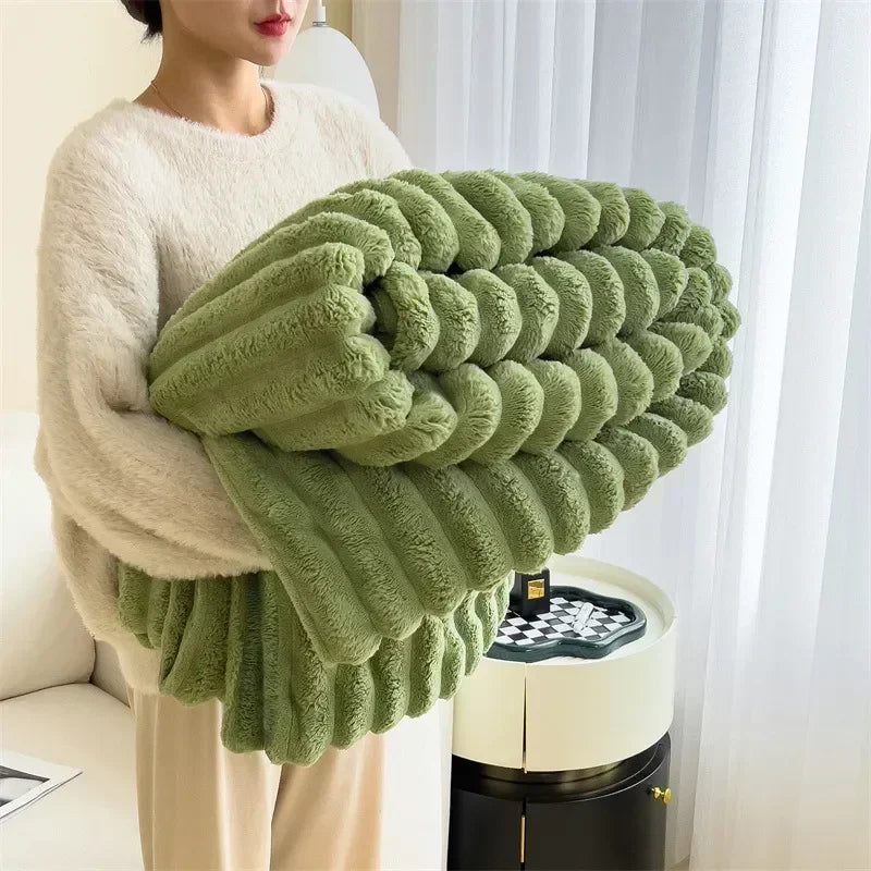 CloudSoft Quilted Comfort Blanket
