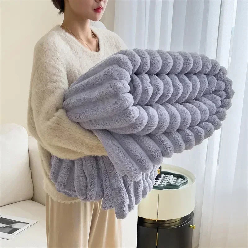 CloudSoft Quilted Comfort Blanket