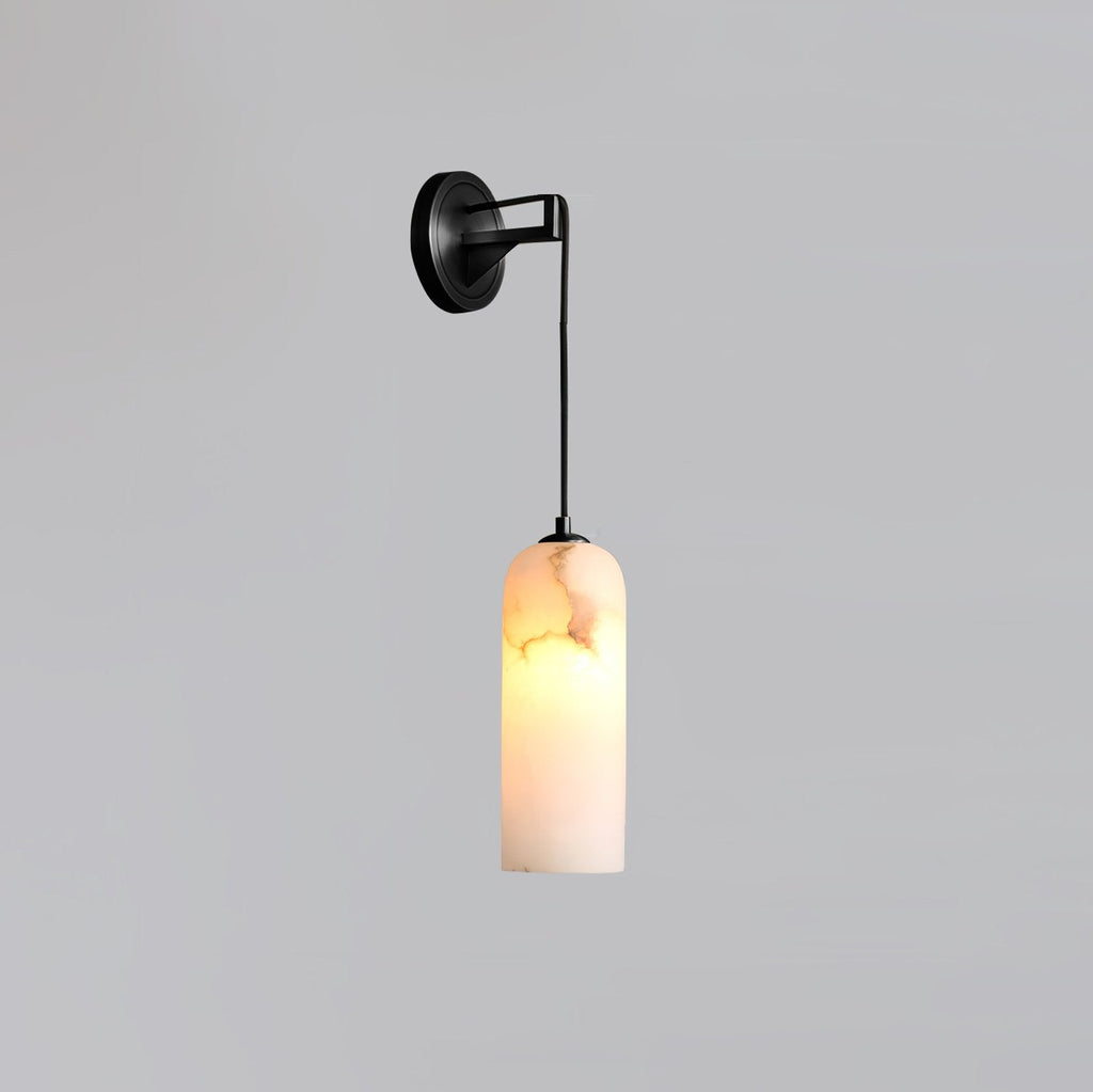 Nella Alabaster Glow Wall Light