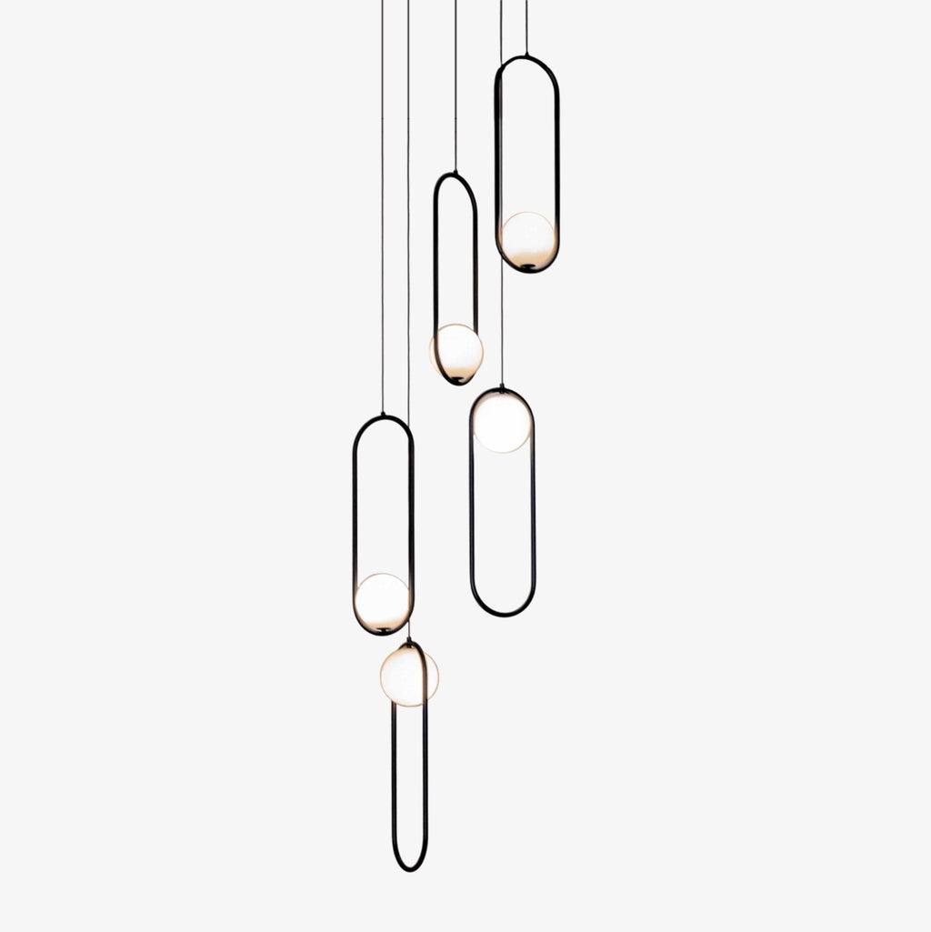 Luminara Tiered Glass Chandelier