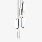 Luminara Tiered Glass Chandelier