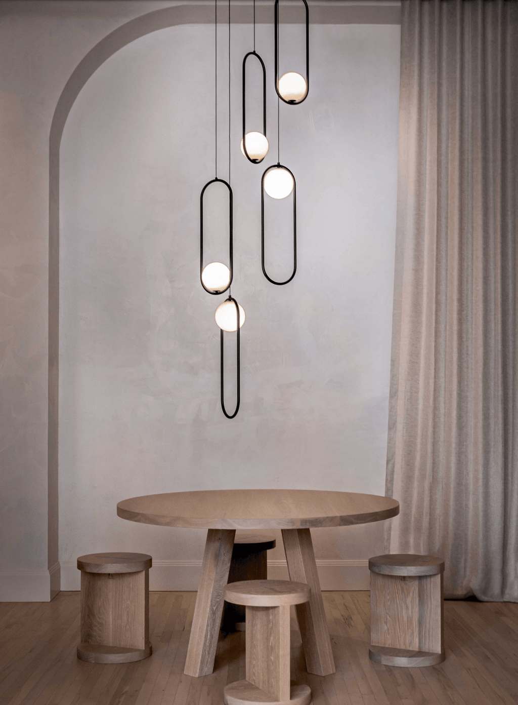Luminara Tiered Glass Chandelier