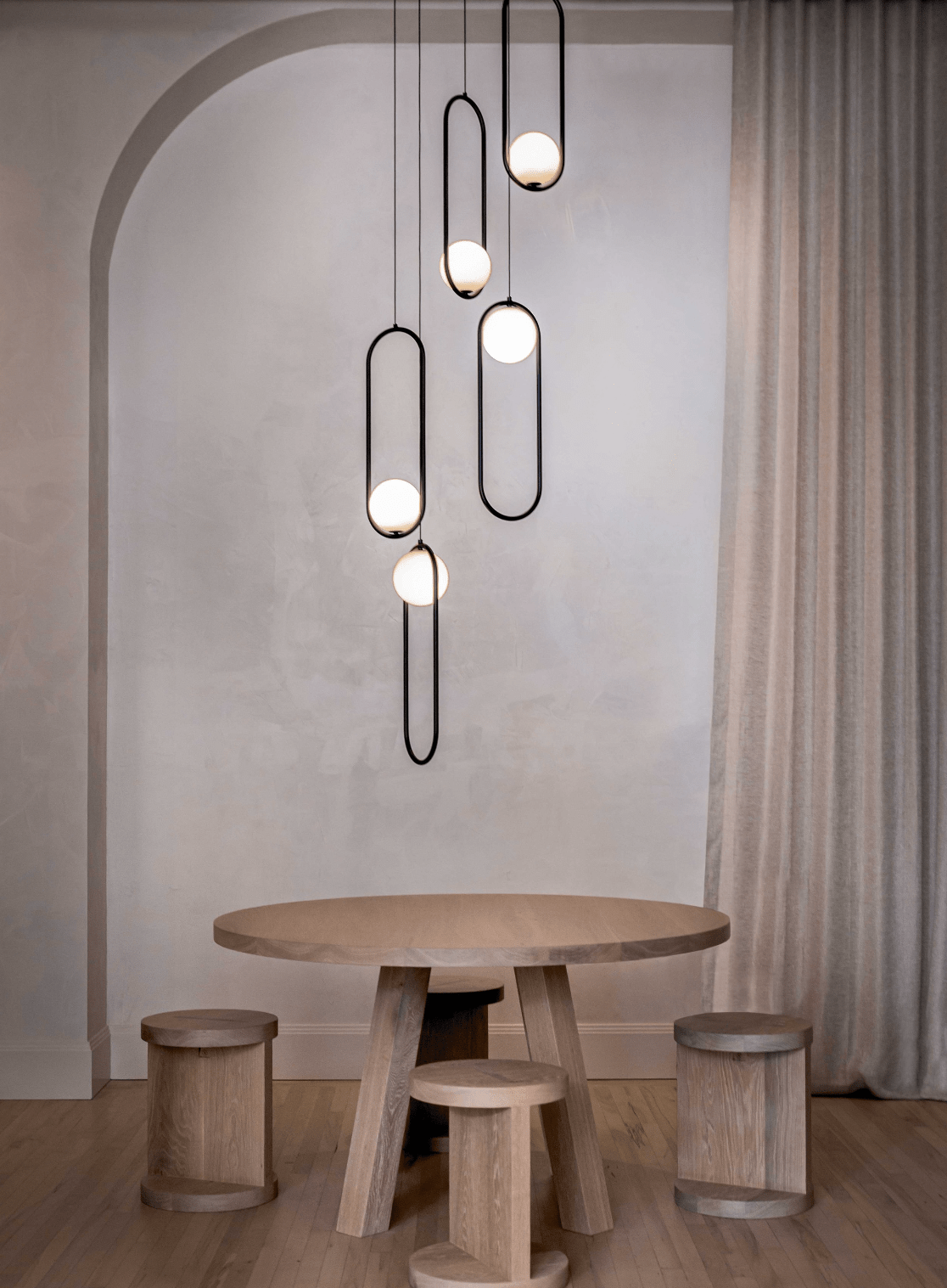 Luminara Tiered Glass Chandelier