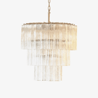 Crystal Cascade Chandelier