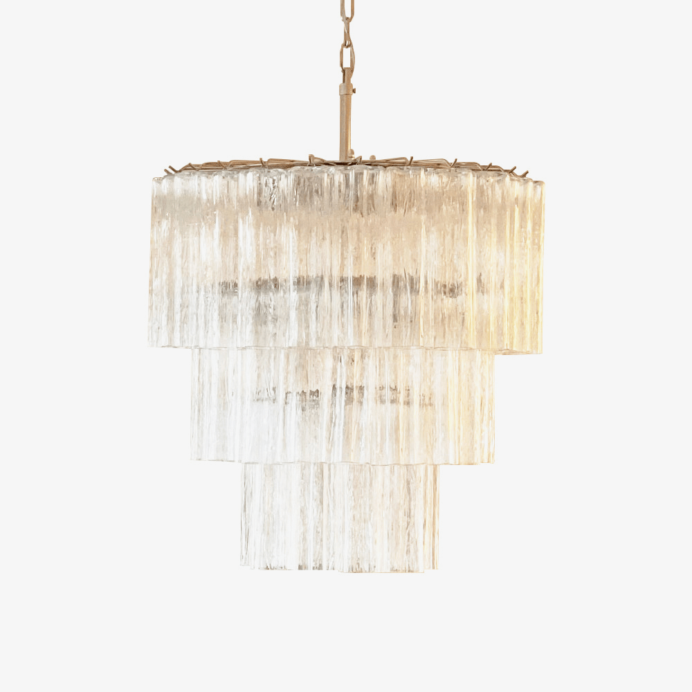 Crystal Cascade Chandelier