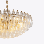 Virelia Polyhedron Murano Glass Chandelier
