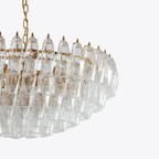 Virelia Polyhedron Murano Glass Chandelier