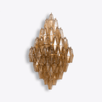 Amber Prism Wall Light