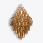 Amber Prism Wall Light