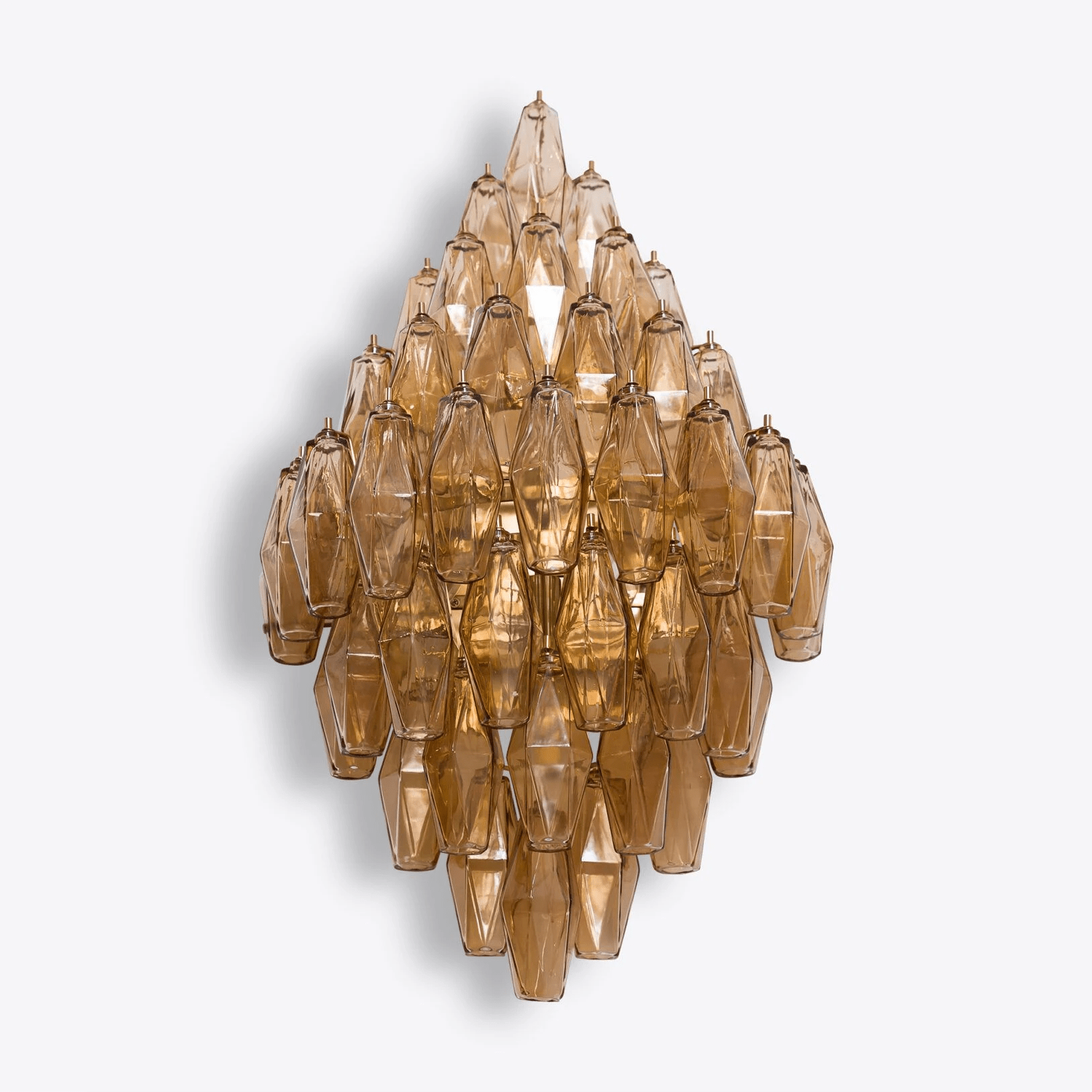 Amber Prism Wall Light