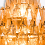 Amber Prism Wall Light