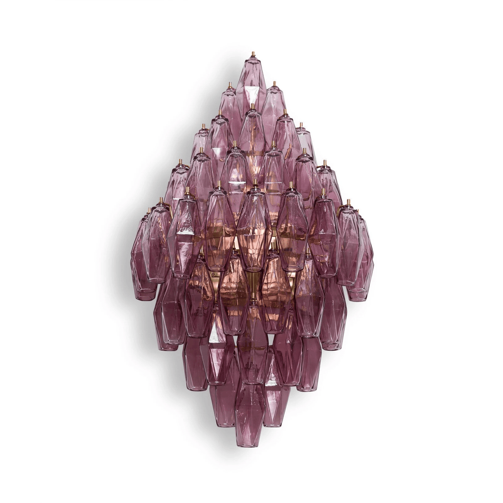 Amber Prism Wall Light