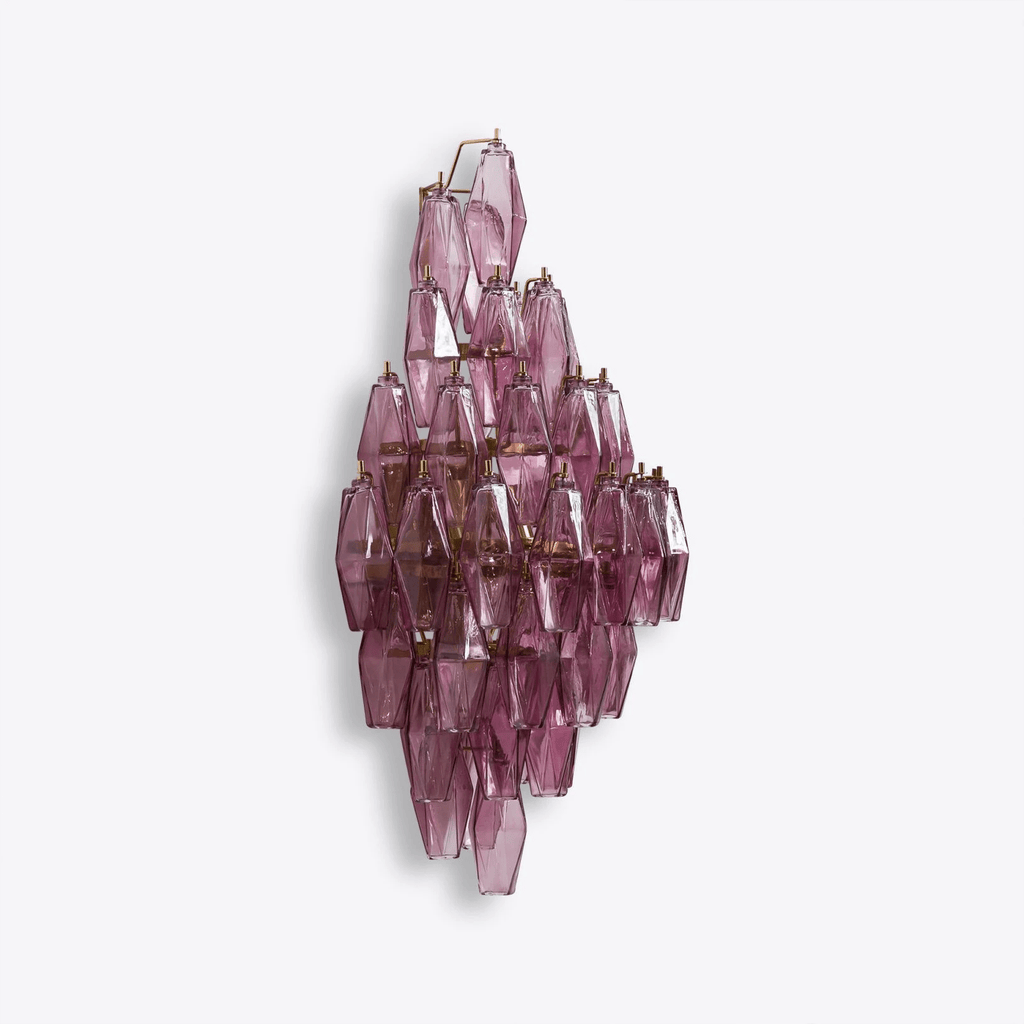 Amber Prism Wall Light