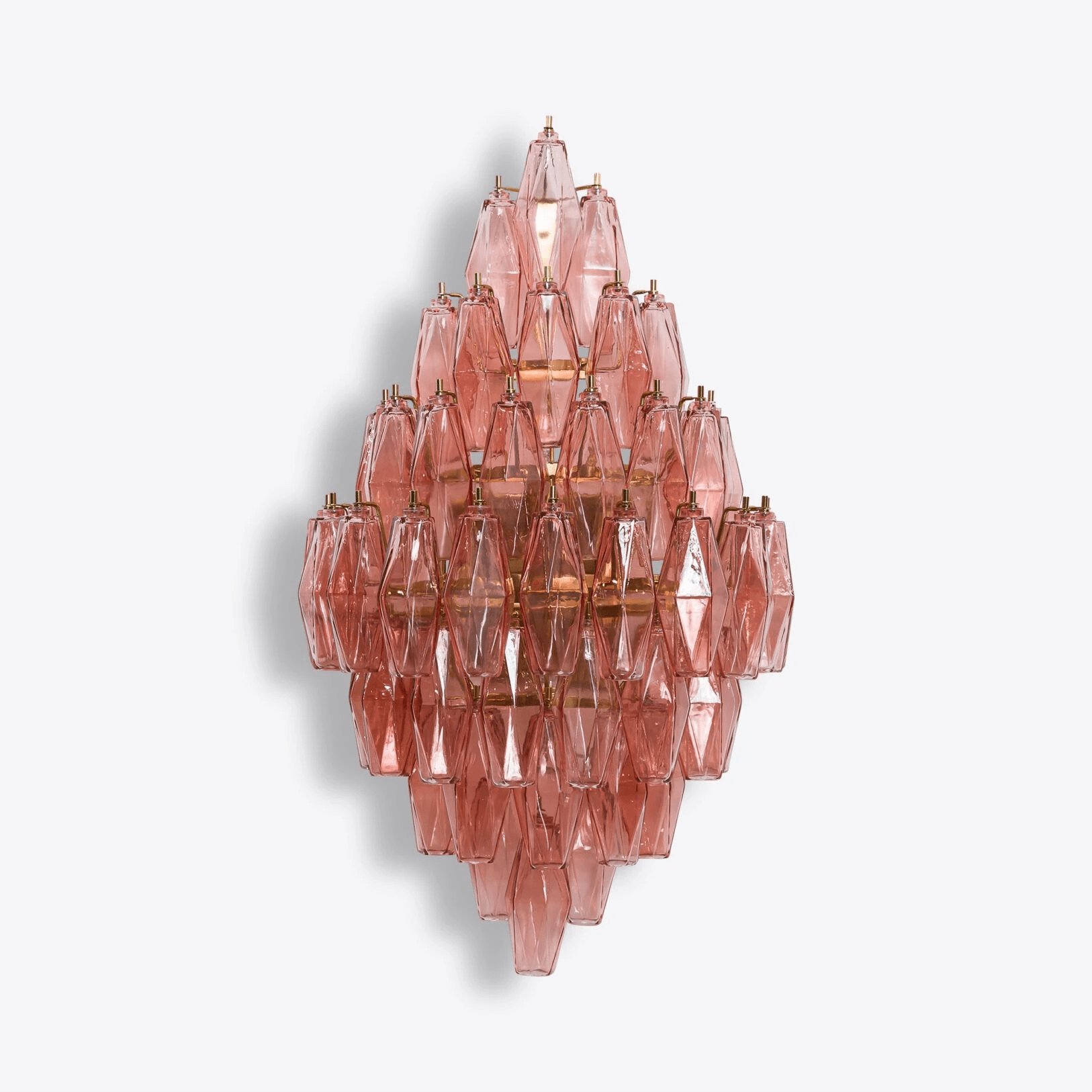 Amber Prism Wall Light