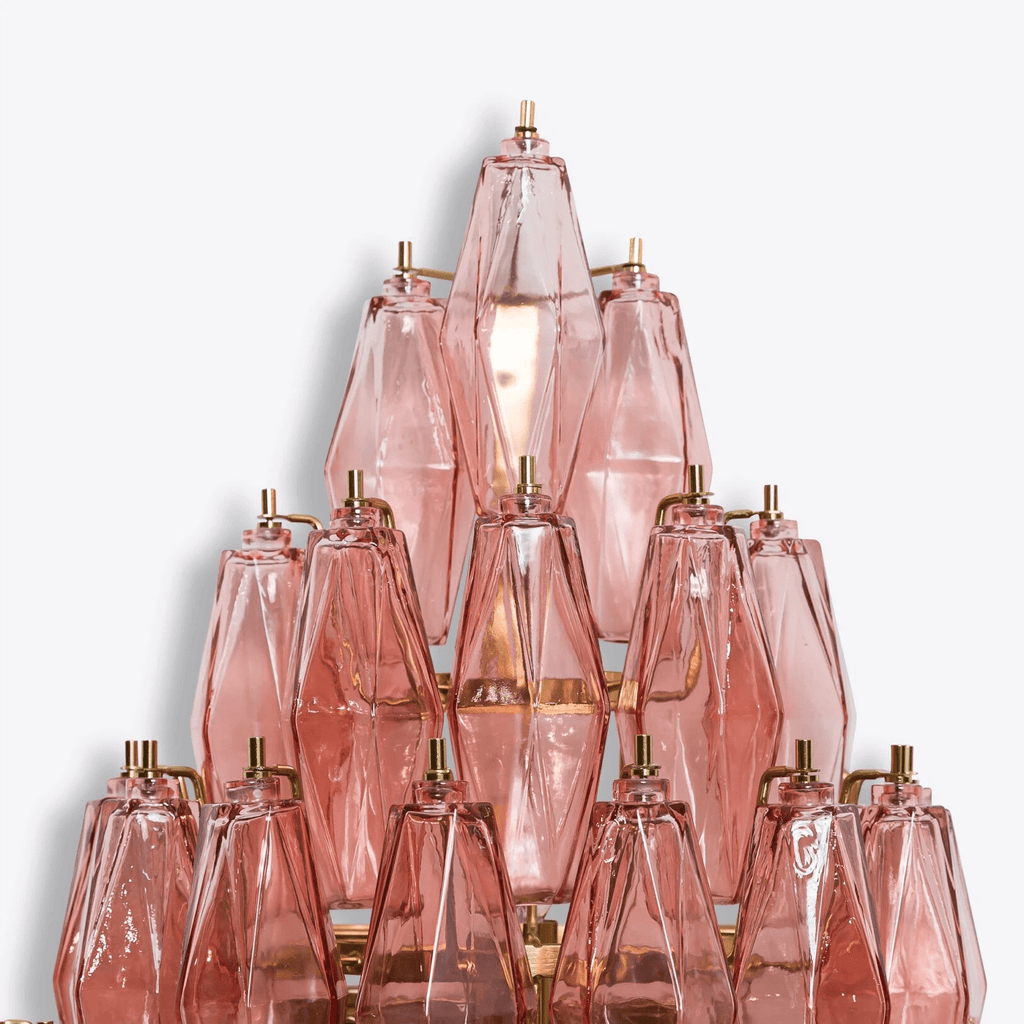 Amber Prism Wall Light