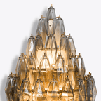 Amber Prism Wall Light