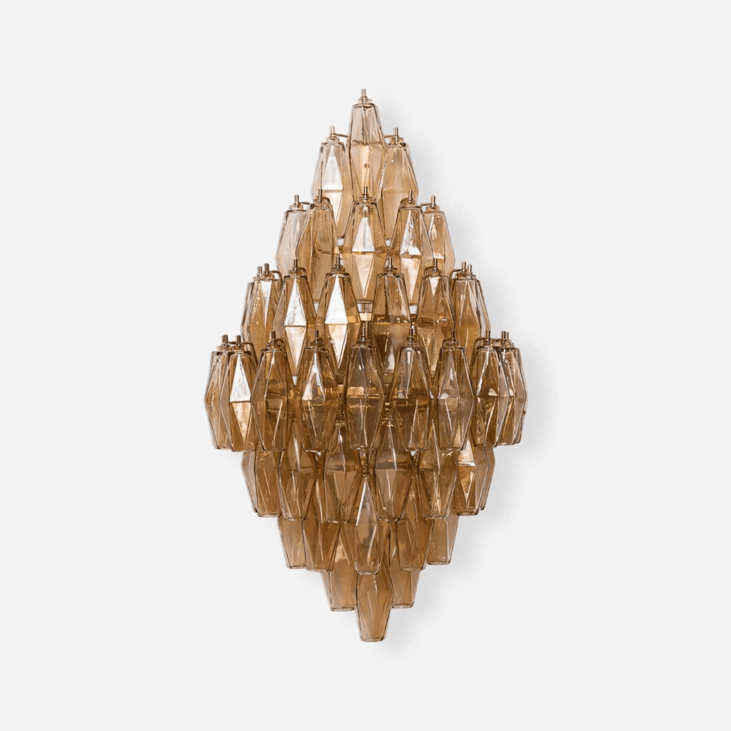 Amber Prism Wall Light