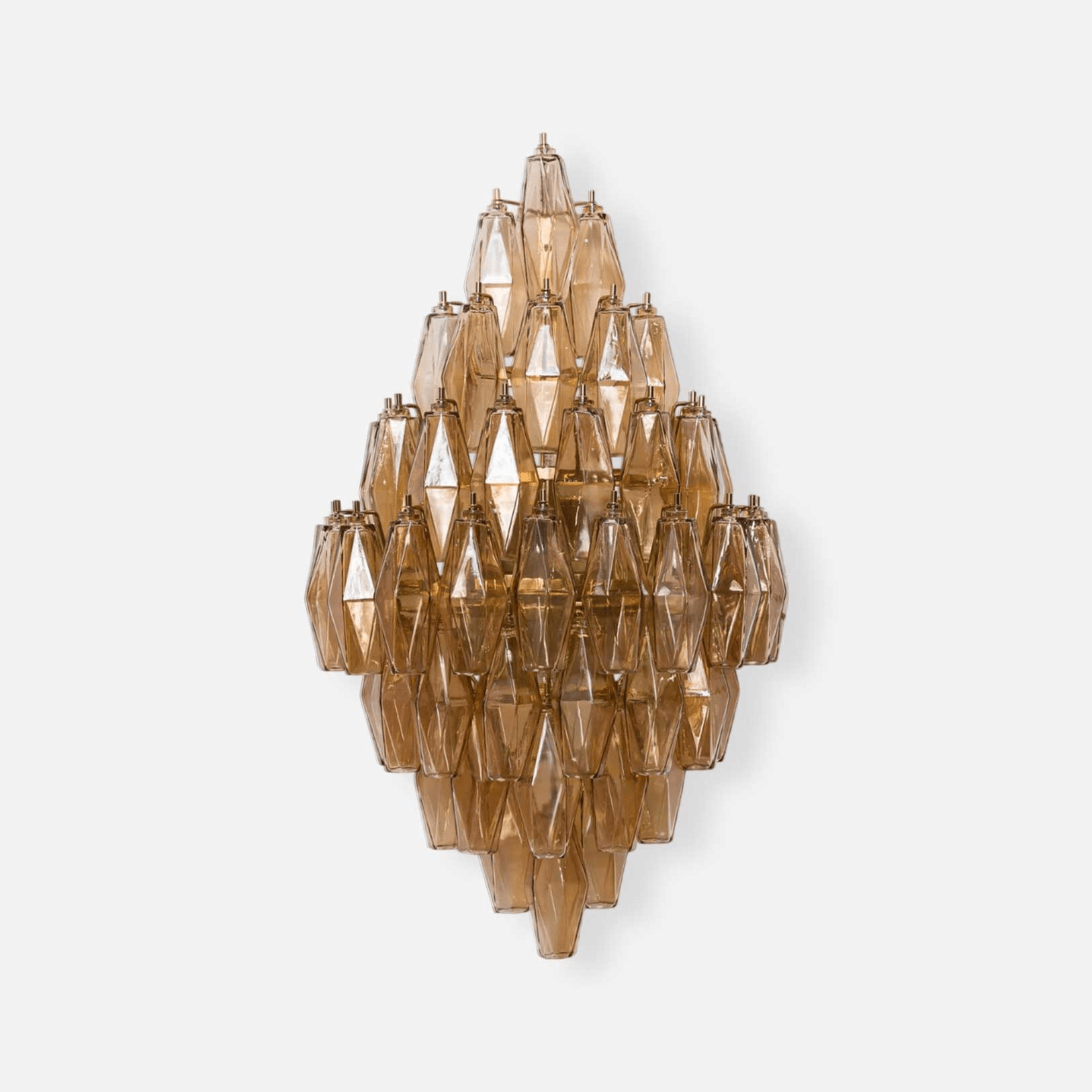 Amber Prism Wall Light