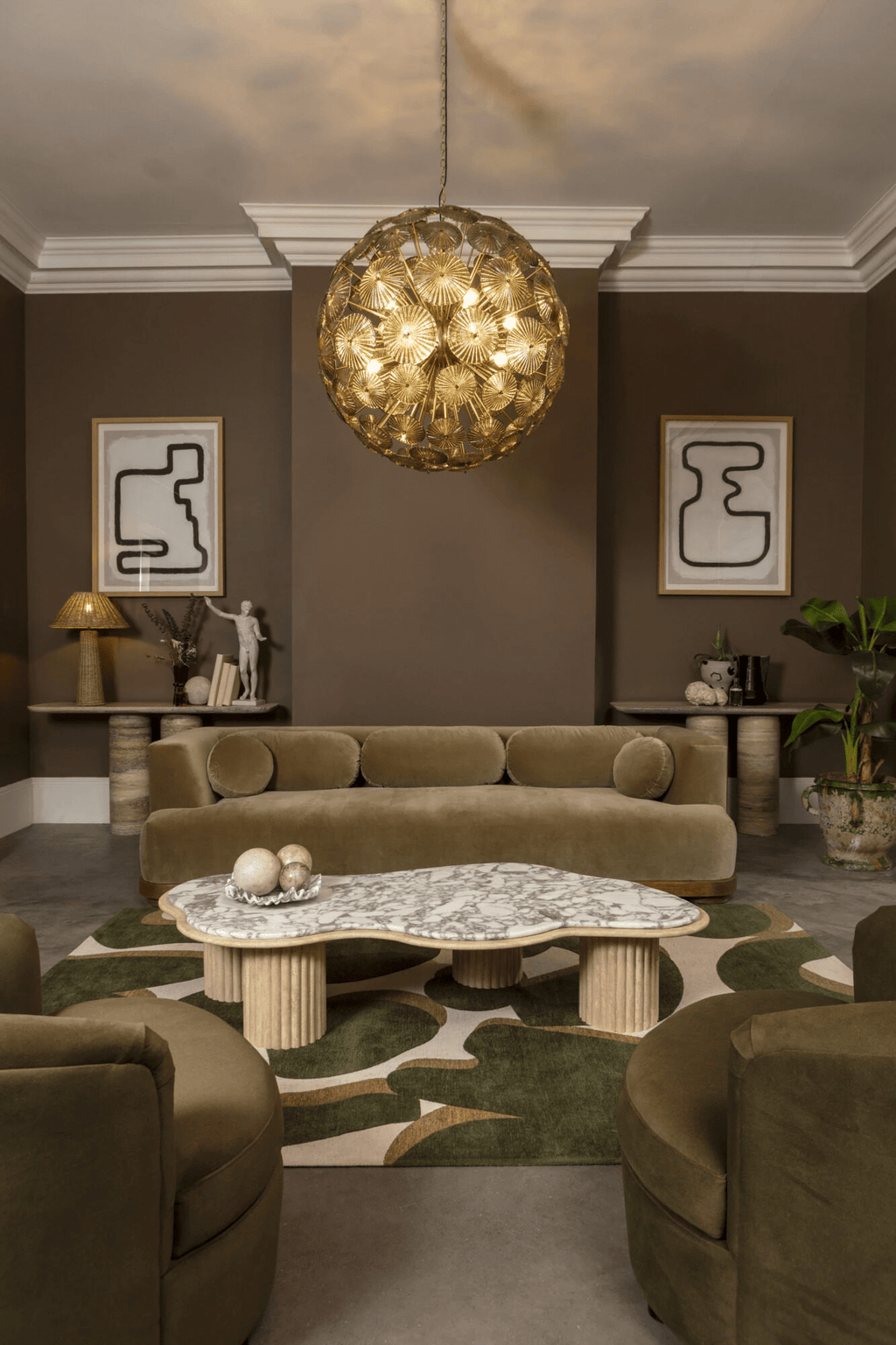 Dandelion Glow Chandelier