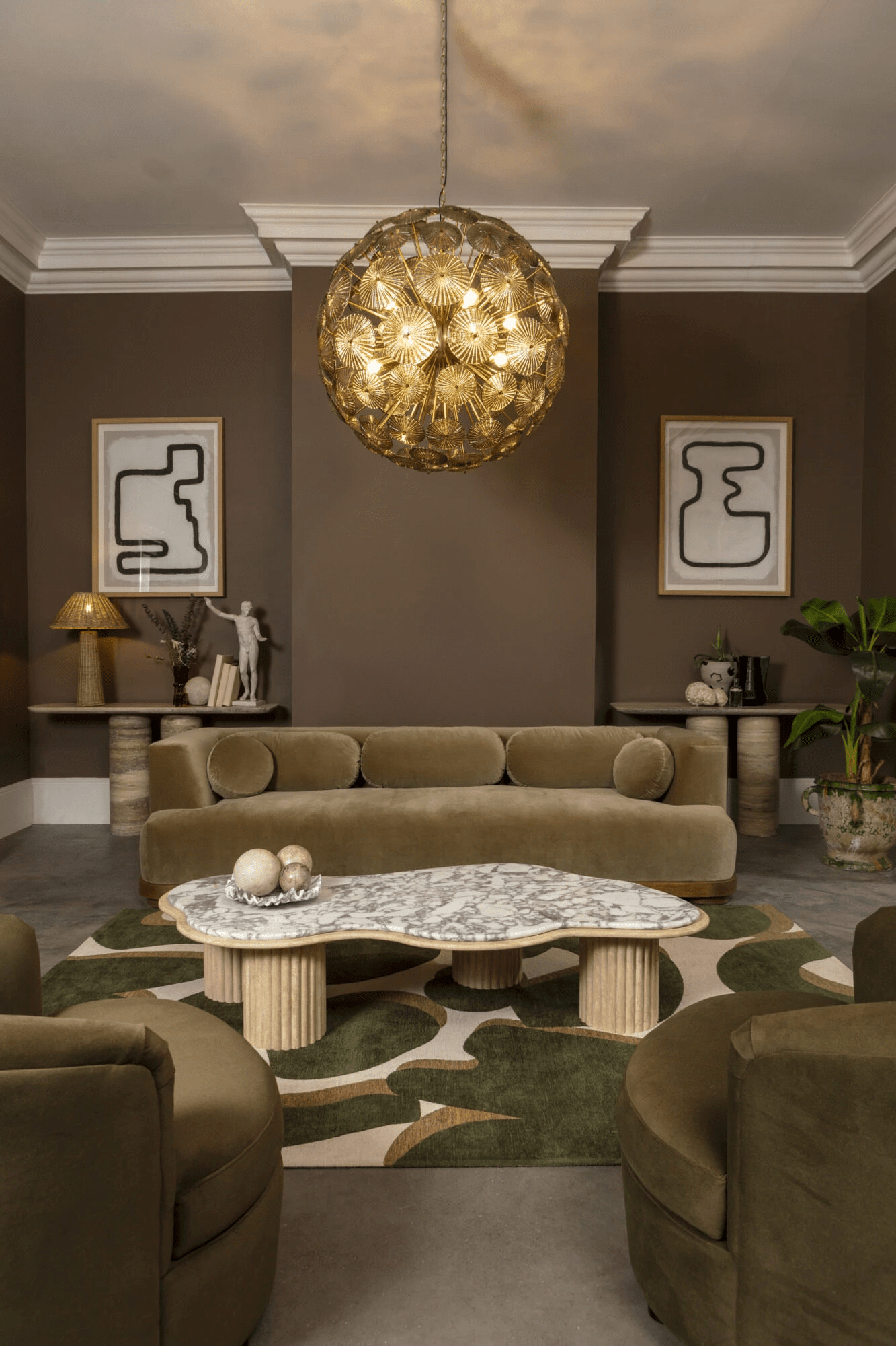 Dandelion Glow Chandelier