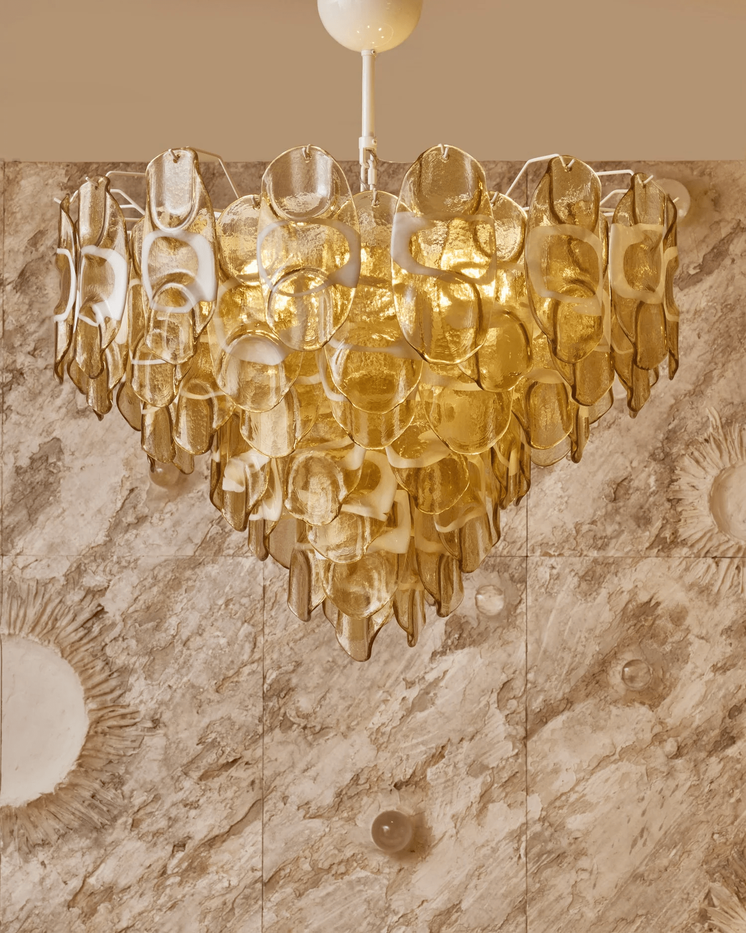 Aurora Golden Glow Chandelier