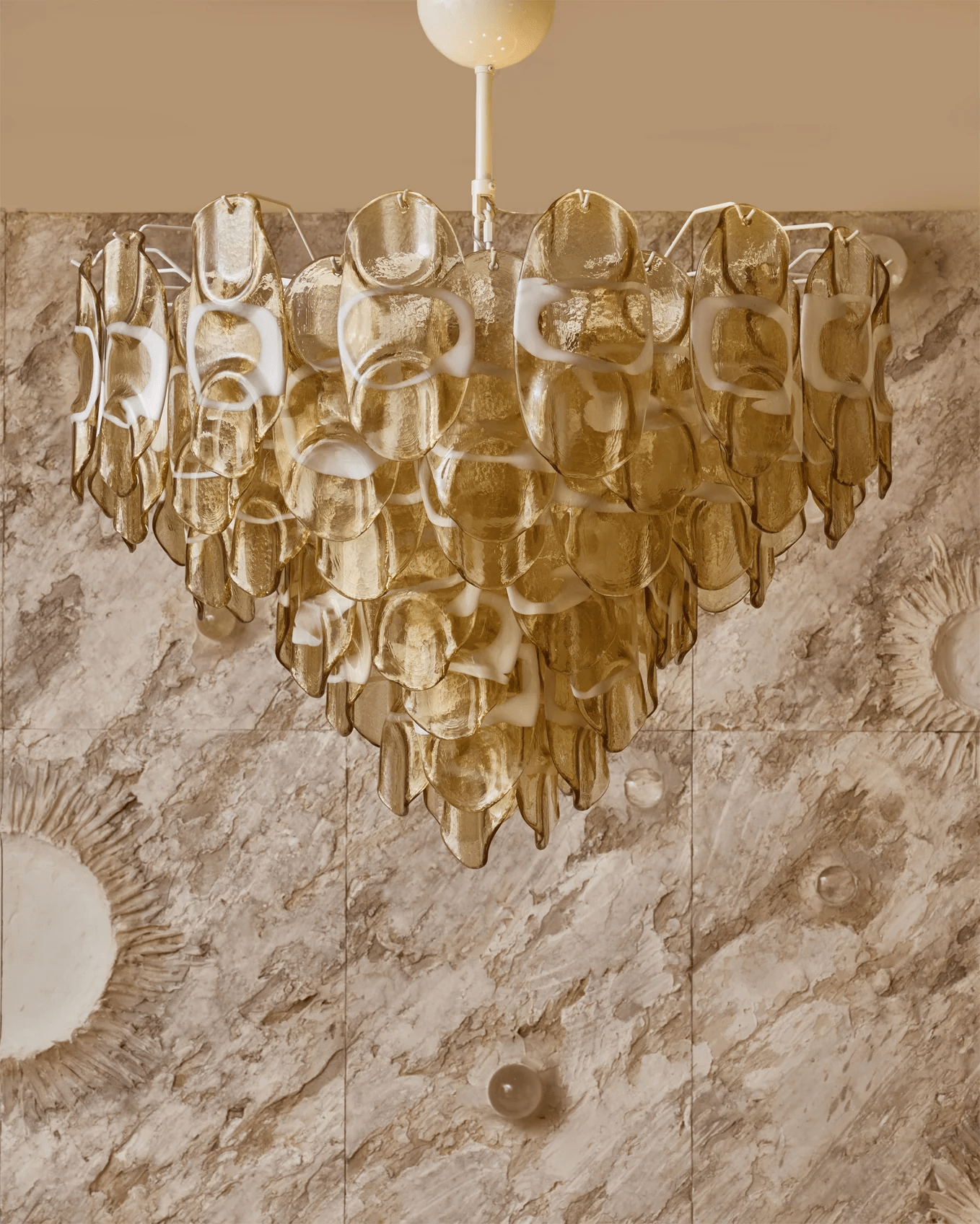 Aurora Golden Glow Chandelier