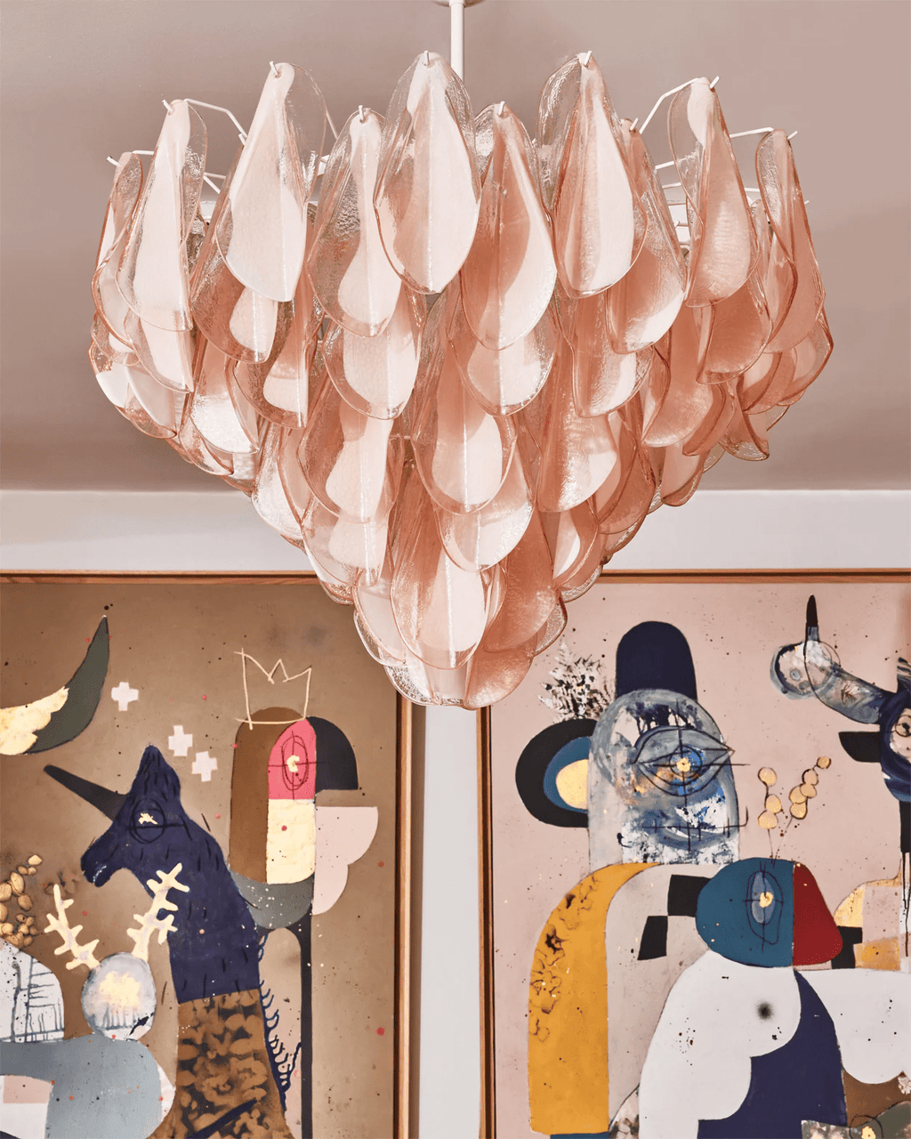Aurora Golden Glow Chandelier