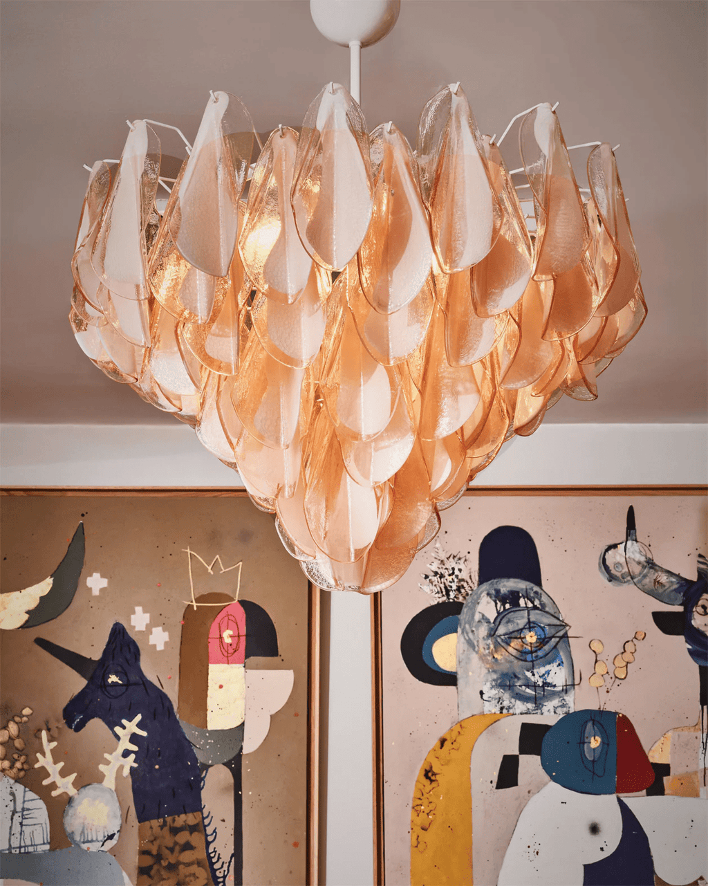 Aurora Golden Glow Chandelier
