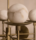 Alabaster Orbit Chandelier