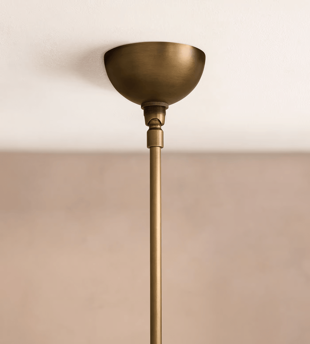 Alabaster Orbit Chandelier