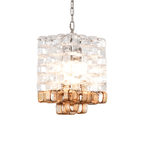 Lunaris Geometric Murano Chandelier