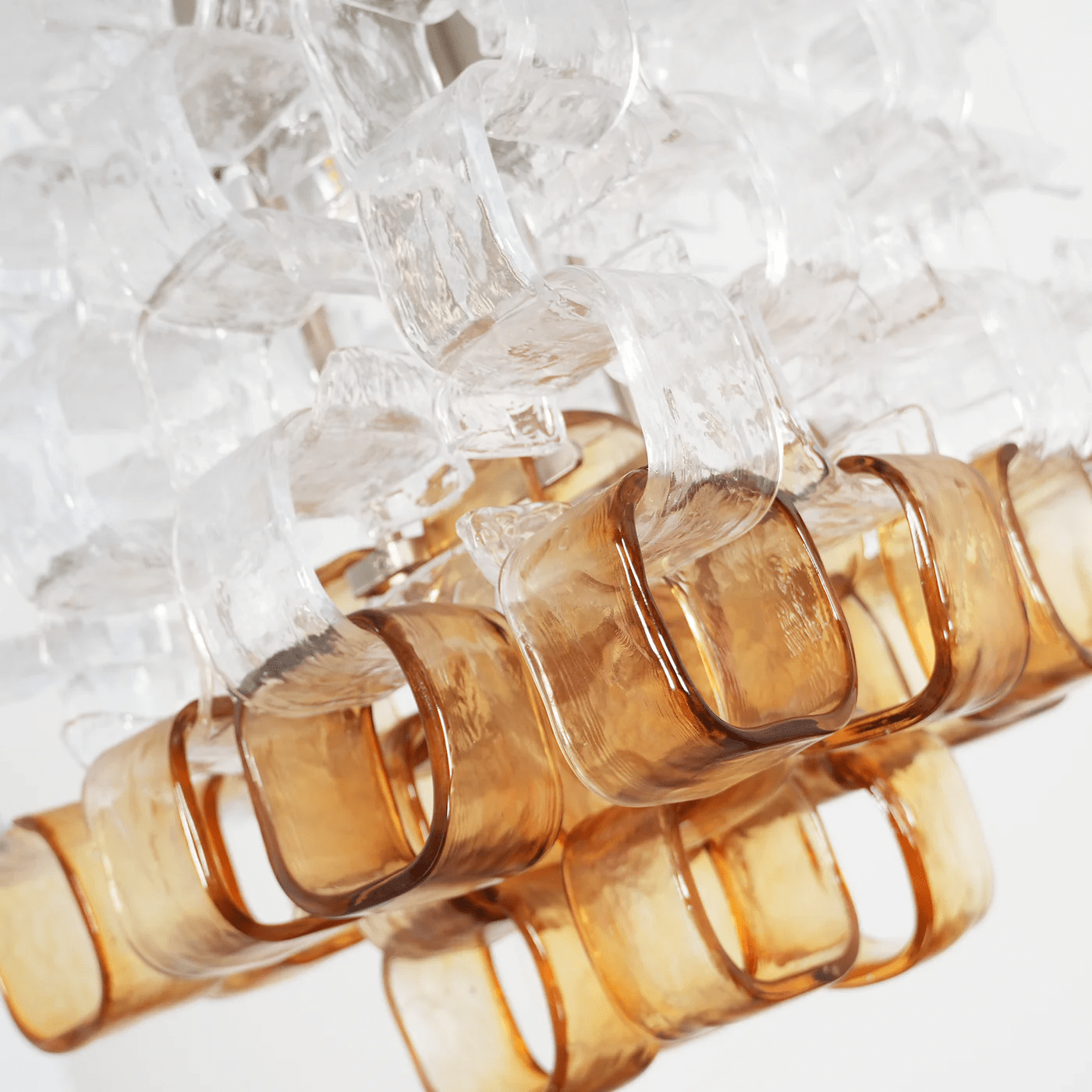 Lunaris Geometric Murano Chandelier