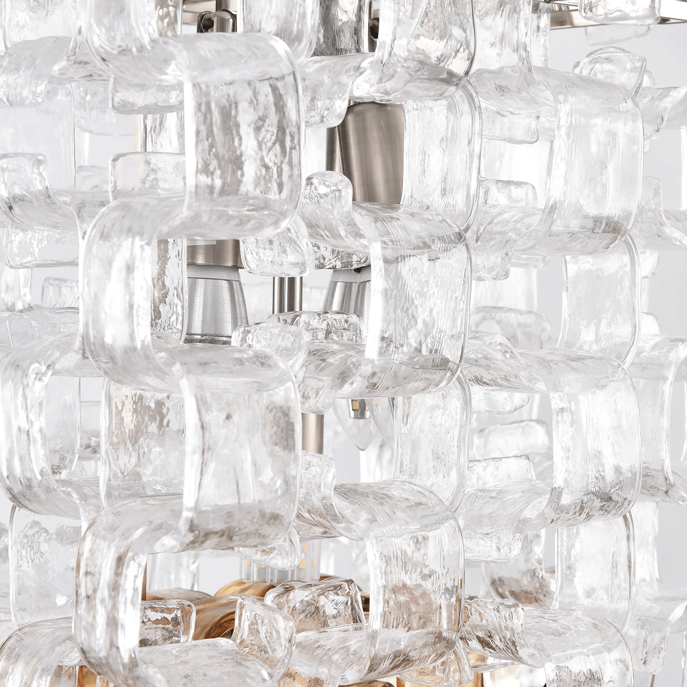 Lunaris Geometric Murano Chandelier