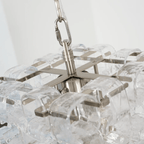 Lunaris Geometric Murano Chandelier