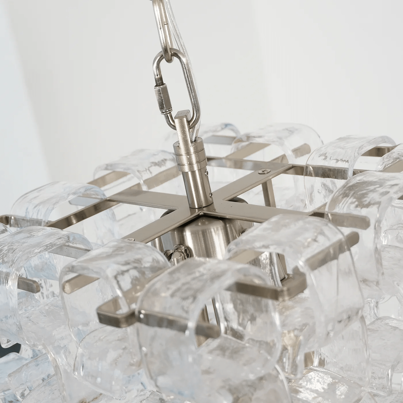 Lunaris Geometric Murano Chandelier