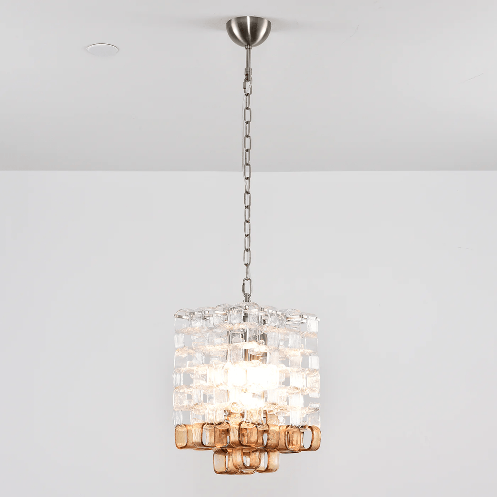 Lunaris Geometric Murano Chandelier