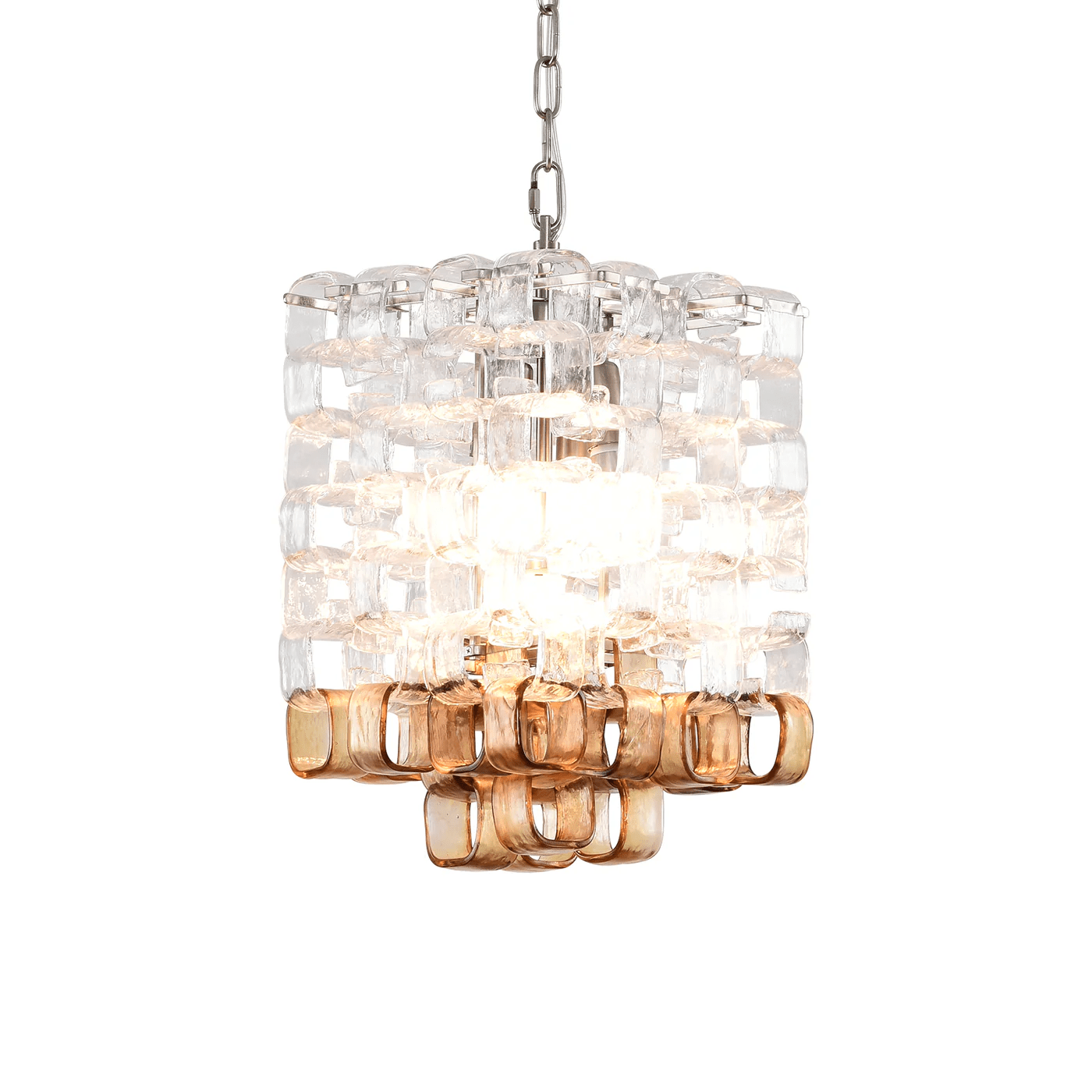 Lunaris Geometric Murano Chandelier