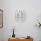 Aurora Crystal Cascade Wall Lamp