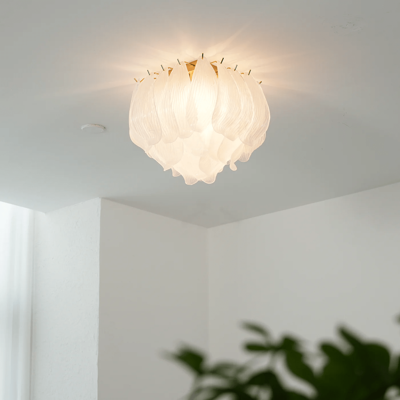 Murano Petal Ceiling Light