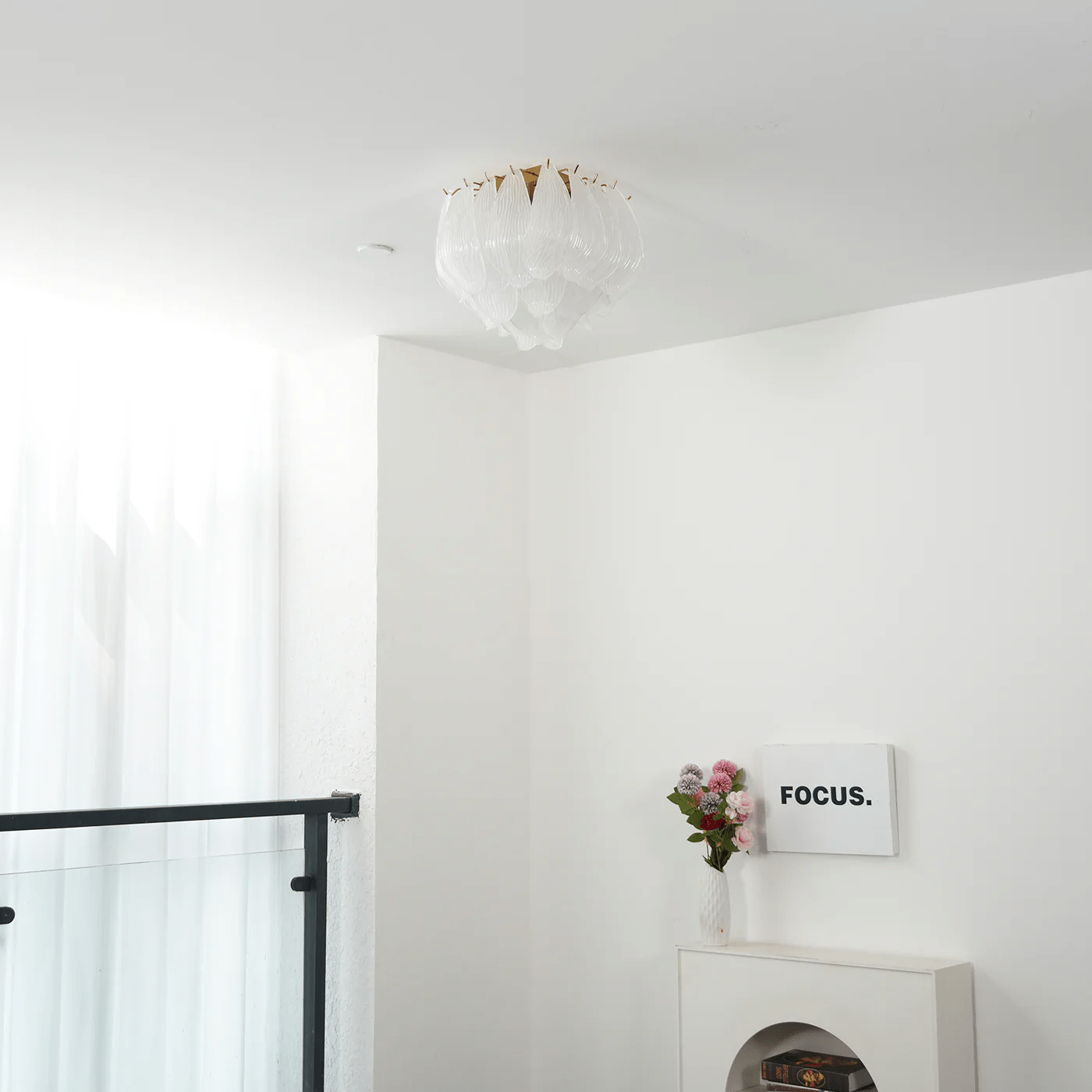 Murano Petal Ceiling Light