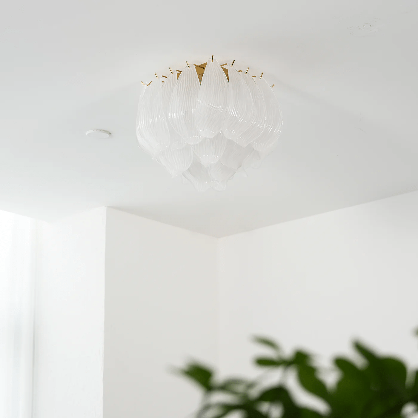 Murano Petal Ceiling Light