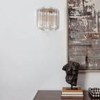Aurora Crystal Cascade Wall Lamp