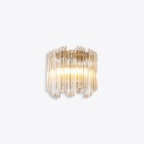 Aurora Crystal Cascade Wall Lamp